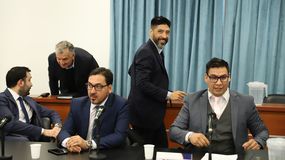 Algunos de los defensores de la causa de los planes sociales. | LM Neuquen Algunos de los defensores de la causa de los planes sociales.