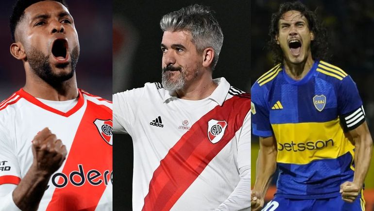 El Burrito Ortega se la jugó y comparó a Borja con Cavani: El mejor es...