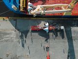 El proyecto VMOS continúa avanzando con maniobras logísticas en Puerto Quequén. El proyecto VMOS continúa avanzando con maniobras logísticas en Puerto Quequén.