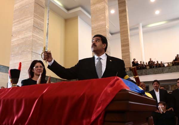 Maduro prometió a Chávez lealtad hasta más allá de la muerte