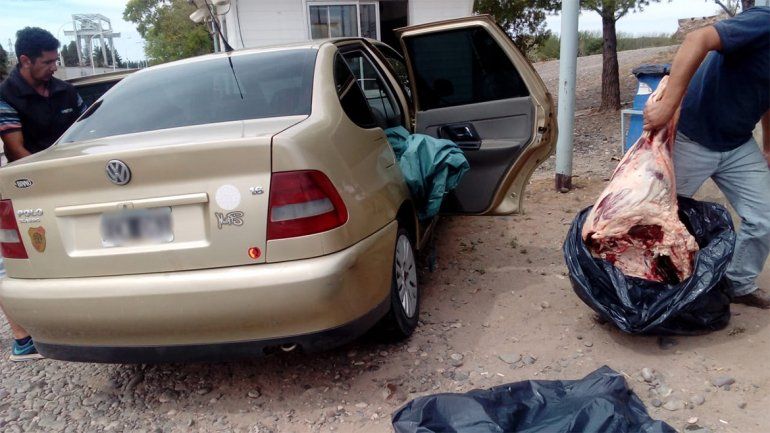 Decomisaron 454 kilos de carne en Catriel, que tenían como destino Neuquén Capital