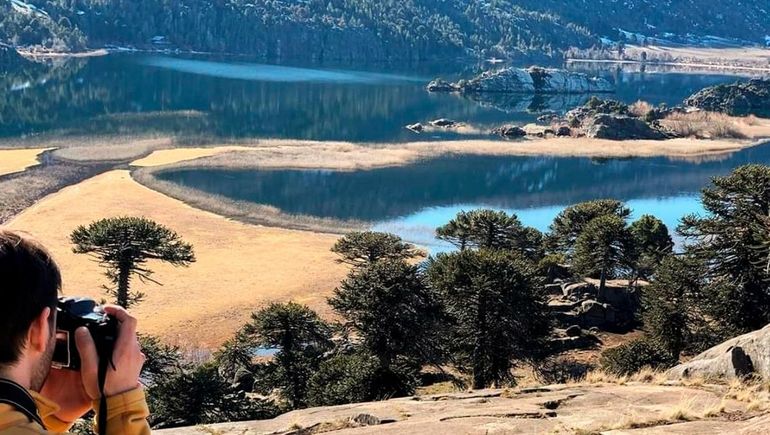 Villa Pehuenia ya superó el 70% de reservas.