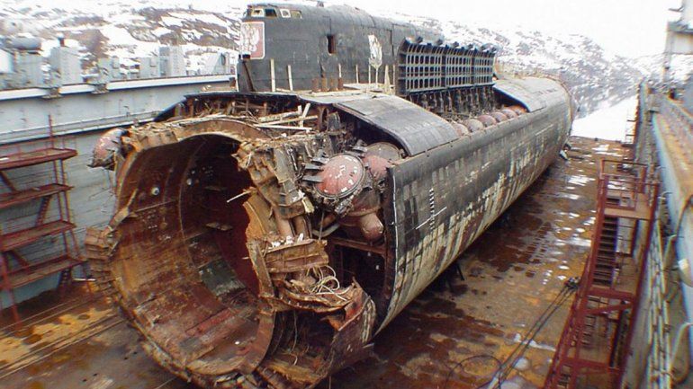 El rescate del submarino ruso Kursk, un antecedente desalentador