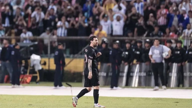 El espectacular partido con gol incluido de Messi en la goleada del Inter Miami