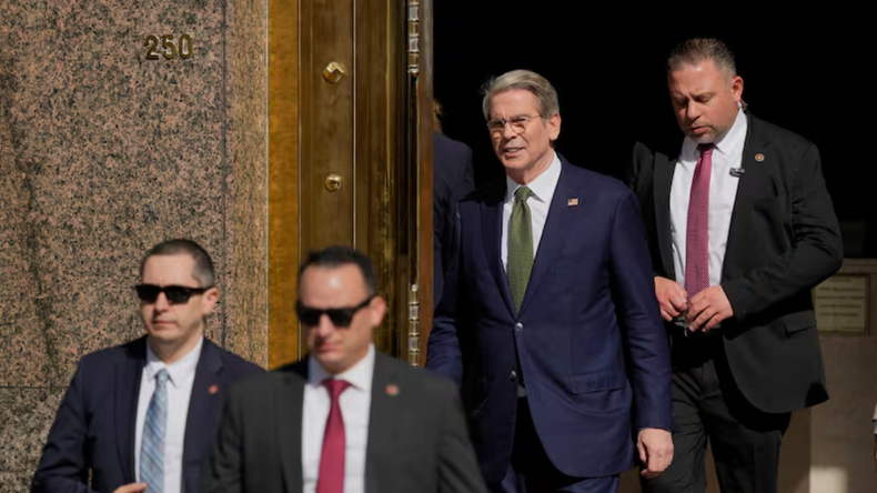 El secretario del Tesoro de Estados Unidos estuvo en Argentina&nbsp;