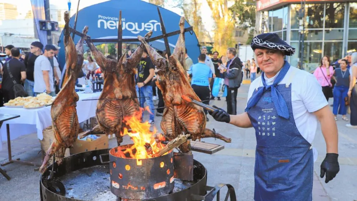 Los mejores chivitos, en Chos Malal.