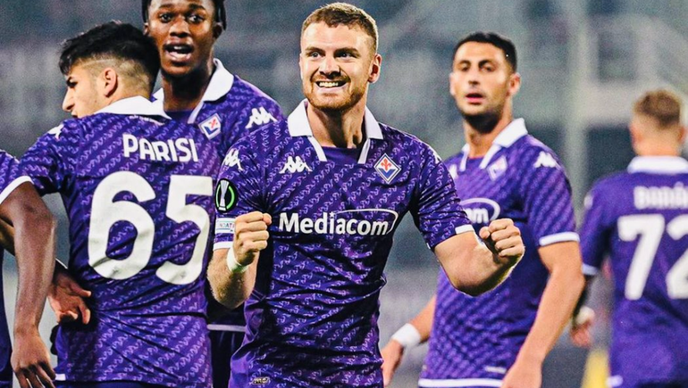 Lucas Beltrán marcó un doblete para Fiorentina.&nbsp;