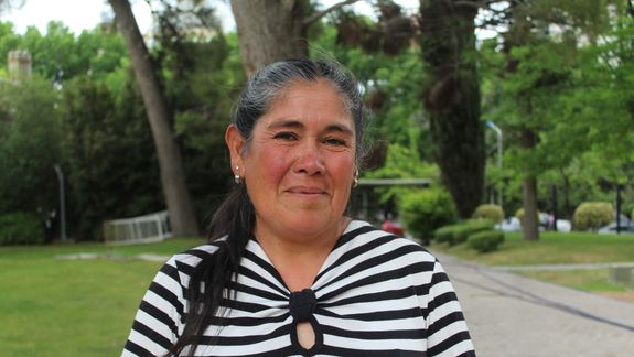 Martina, con su sonrisa orgullosa. Foto: gentileza Jaqui Herrera.