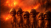 el dramatico video de los peques escapando de los incendios en la patagonia el dramatico video de los peques escapando de los incendios en la patagonia