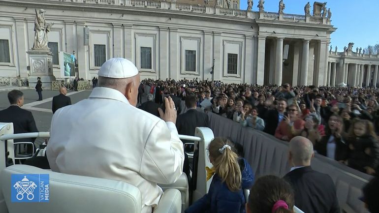 La audiencia del Papa este miércoles, en la Plaza San Pedro La audiencia del Papa este miércoles, en la Plaza San Pedro