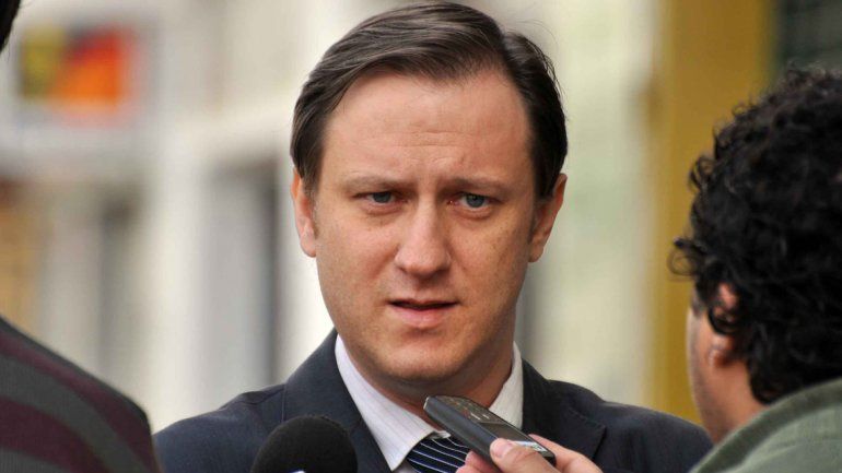 Agustín García salió al cruce y le respondió a Gustavo Lucero.