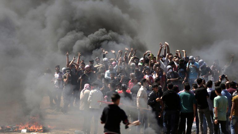 37 muertos en protestas por el traslado de la embajada de EE.UU