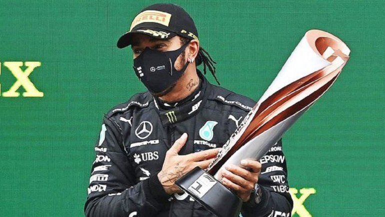 Lewis Hamilton campeón del Gran Premio de Turquía de la Fórmula 1.