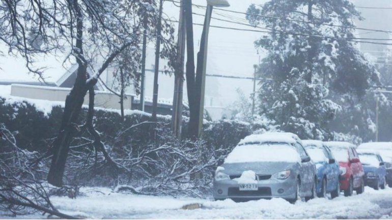 La comuna de Ñuñoa es una de las más afectadas de la capital.