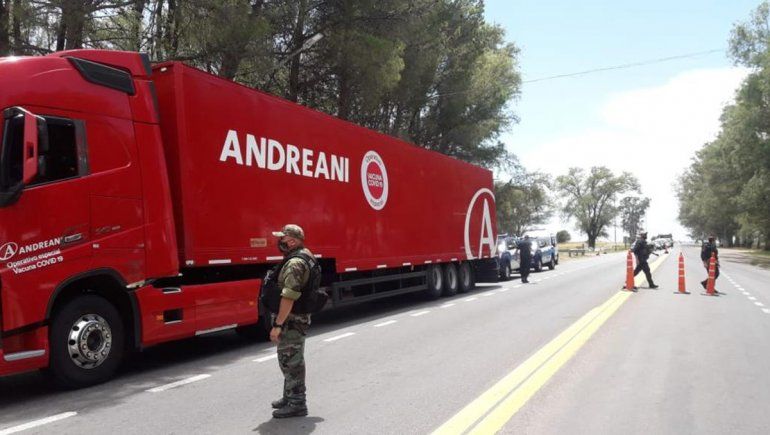 La vacuna contra el Covid-19 inició su recorrido hacia el Alto Valle