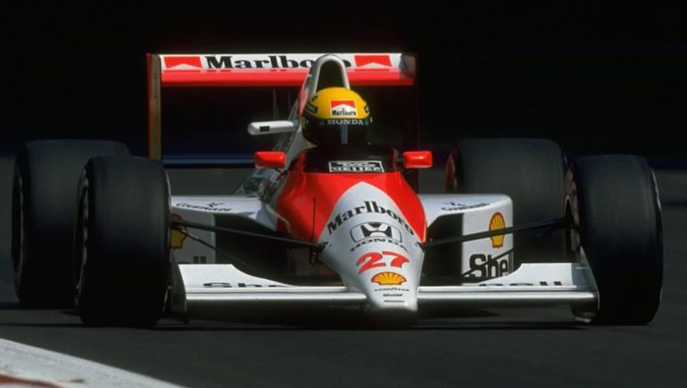Ayrton Senna ganó sus tres títulos mundial es con McLaren. Ayrton Senna ganó sus tres títulos mundial es con McLaren.