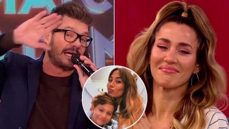 La chicana de Tinelli a Jimena Barón por dejarle a Momo todo el finde