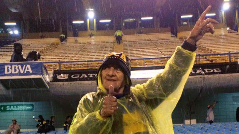 En La Bombonera hace 4 días en la victoria ante Newells