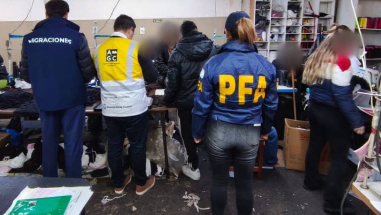 Una denuncia permitió rescatar a las personas.&nbsp;