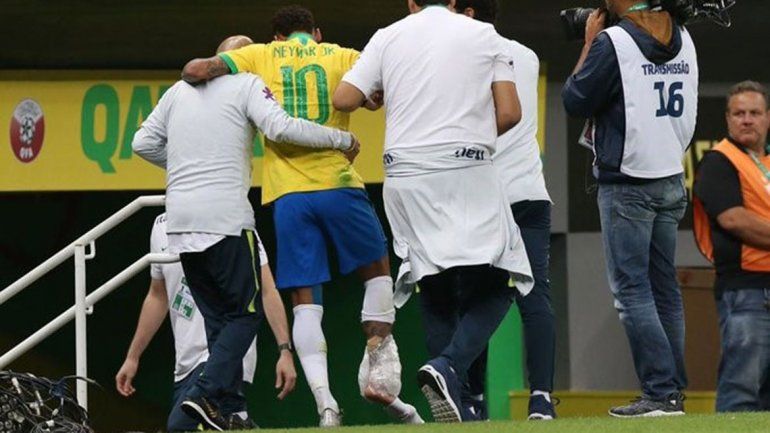 En medio del escándalo, Neymar se rompió los ligamentos y se pierde la Copa América