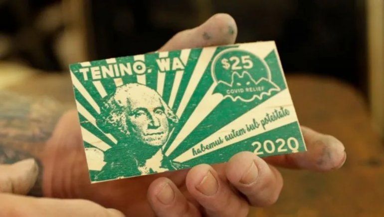 Los patacones llegaron a Estados Unidos para paliar la crisis