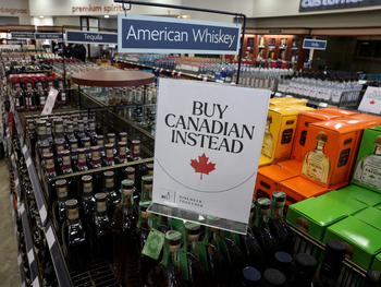 Canadá, un mercado clave para licores, vinos y cervezas estadounidenses.