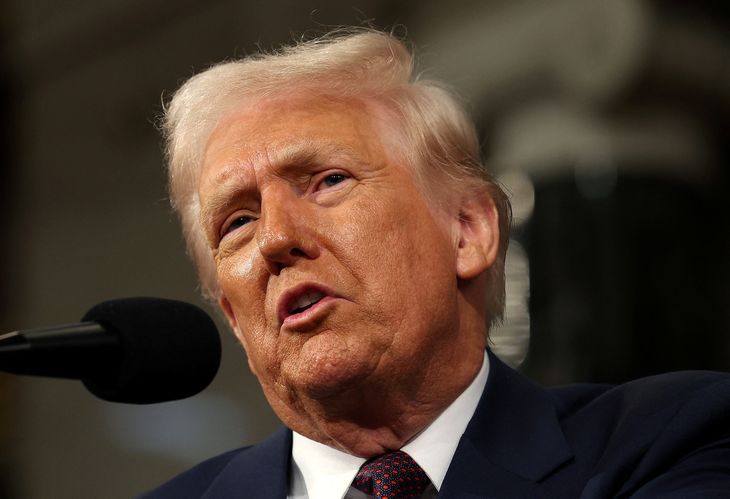 El presidente de Estados Unidos, Donald Trump, desat&oacute; una guerra comercial en el mundo. Foto: Win McNamee