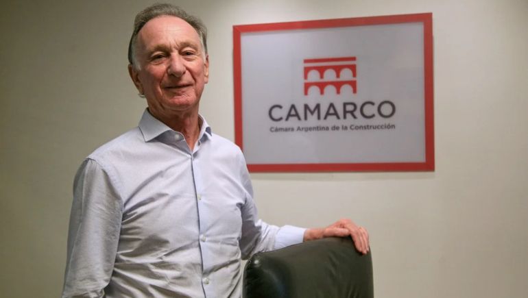 Gustavo Weiss habló de la crisis en la obra pública. Gustavo Weiss habló de la crisis en la obra pública.