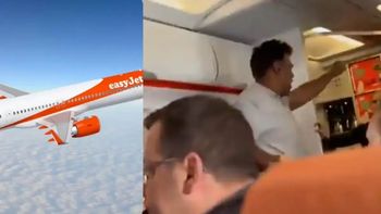 Por una amenaza de bomba en pleno vuelo rumbo a Escocia, un avión tuvo que aterrizar de emergencia. Por una amenaza de bomba en pleno vuelo rumbo a Escocia, un avión tuvo que aterrizar de emergencia.