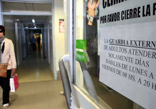 Sólo una clínica limita la atención de guardia