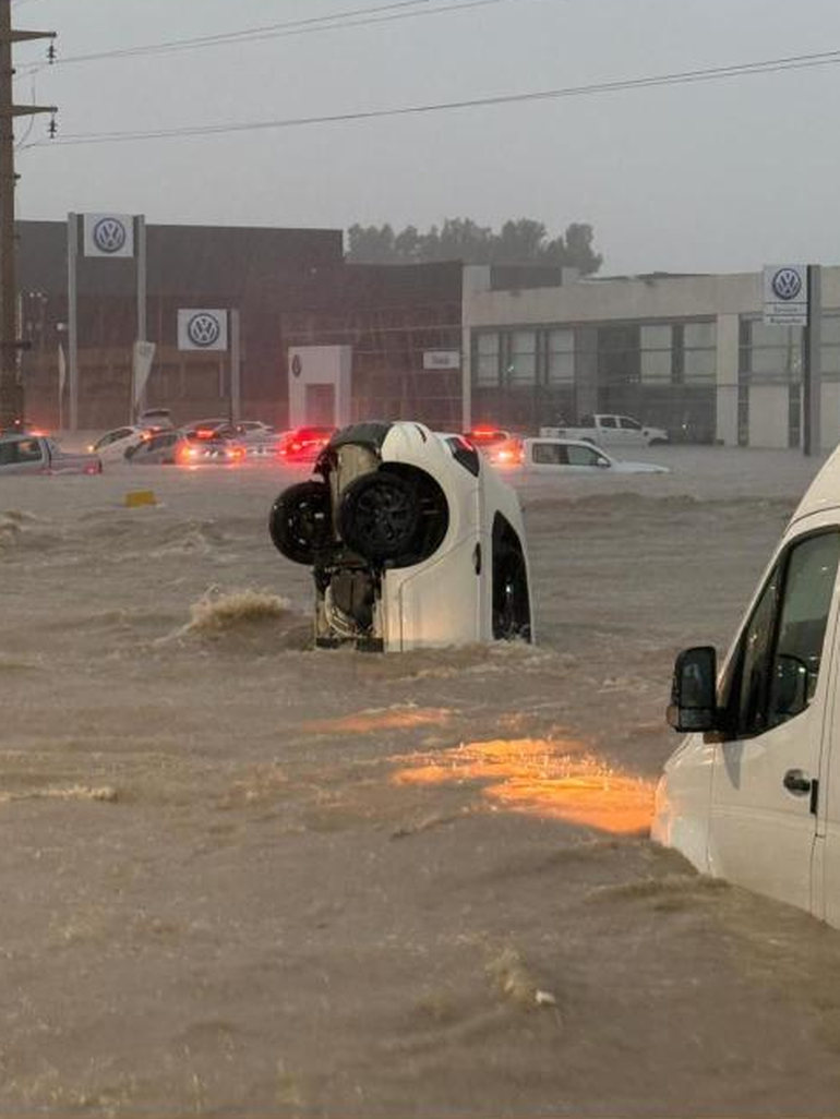 Bahía Blanca, golpeada por las inundaciones: los mensajes de Leo Messi, Manu Ginóbili y Abel Pintos