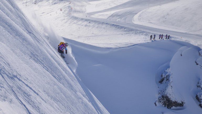Con un show impresionante, Chapelco vivió el Freeride World Qualifier