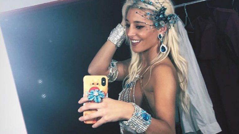 Sol Pérez se puso las plumas y estallaron las redes