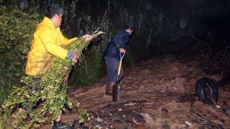 La tormenta se llevó puesta la red de gas en el barrio donde el agua arrastró viviendas en 2014.