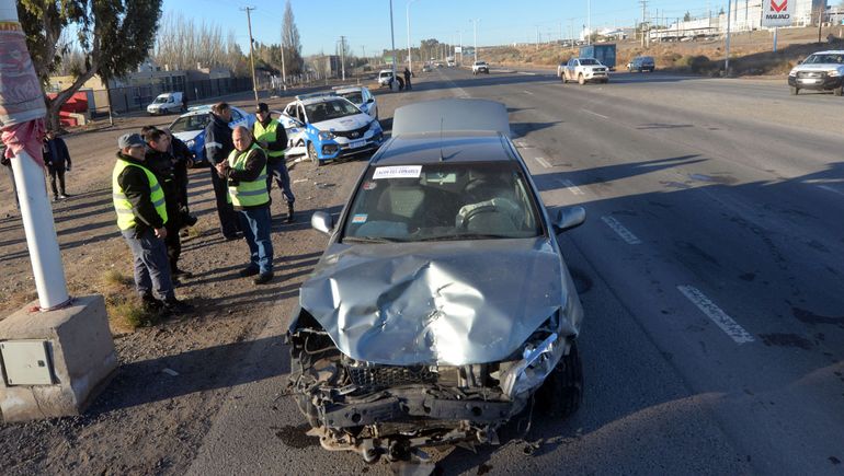 El violento choque ocurrió en Ruta 7 El violento choque ocurrió en Ruta 7
