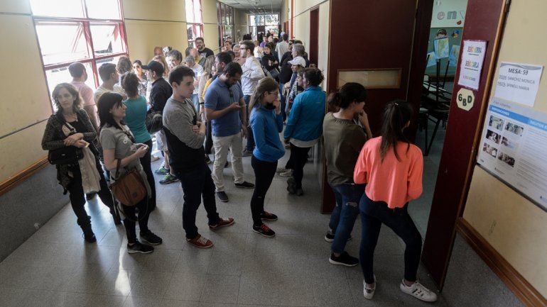 En toda la provincia hubo una gran participación el domingo pasado. Fue a votar el 80% de los votantes.