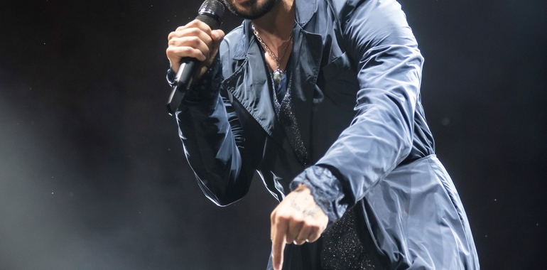 Abel Pintos en uno de los recitales Abel Pintos en uno de los recitales