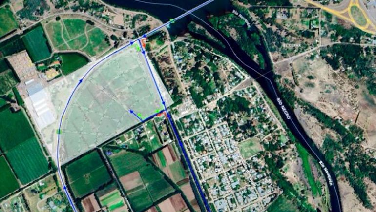 La chacra está ubicada en la calle 15, en la denominada curva de Moño Azul. La chacra está ubicada en la calle 15, en la denominada curva de Moño Azul.