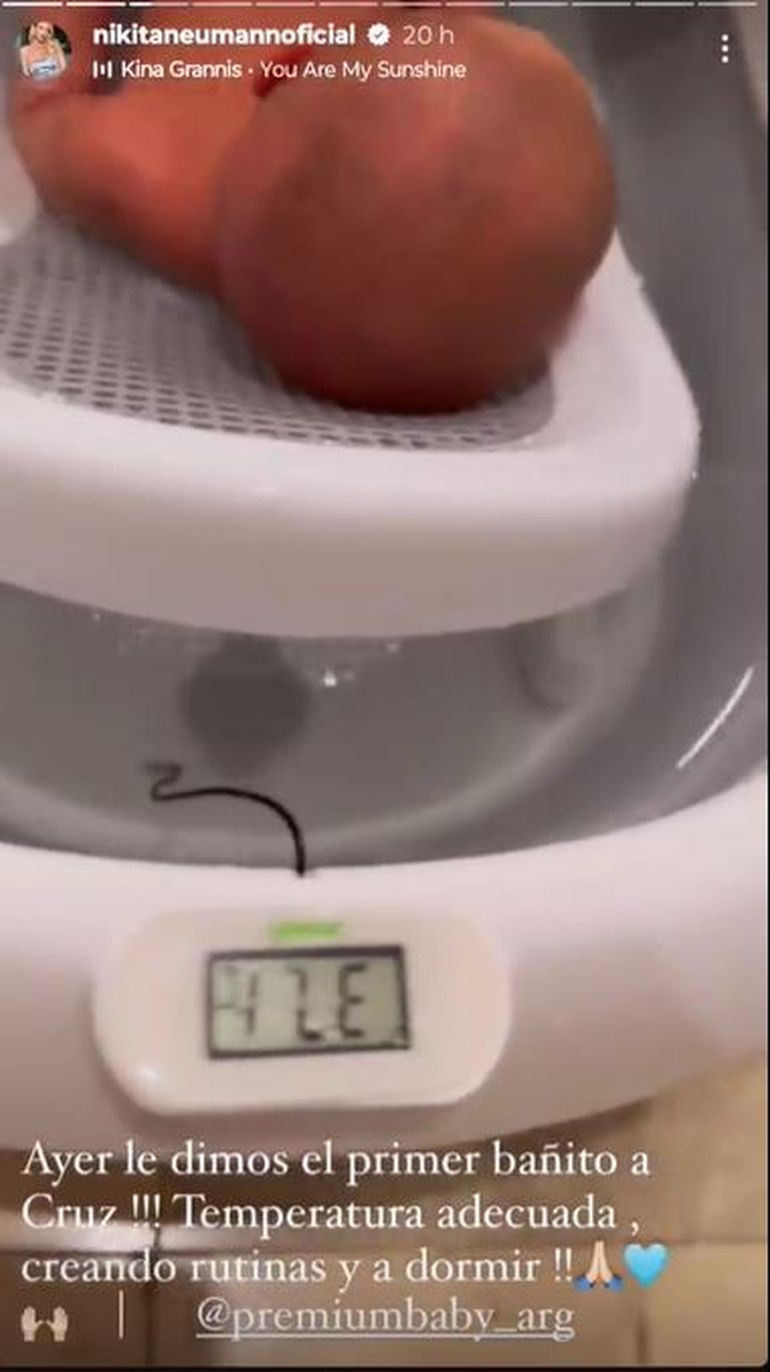 El posteo de Nicole Neumann. El posteo de Nicole Neumann.