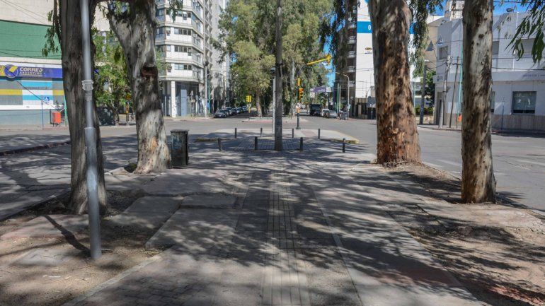 El viejo kiosco fue demolido durante las últimas horas.