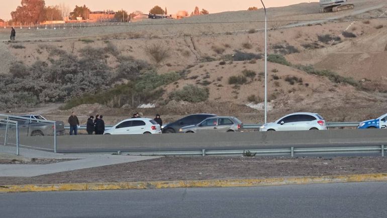 Foto: gentileza Tránsito Vaca Muerta. Foto: gentileza Tránsito Vaca Muerta.