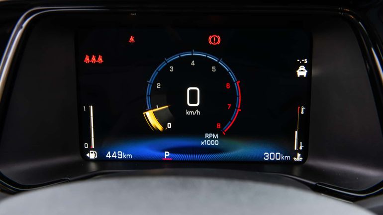 El flamante tablero digital de 8´ que estrena Chevrolet Tracker. El flamante tablero digital de 8´ que estrena Chevrolet Tracker.