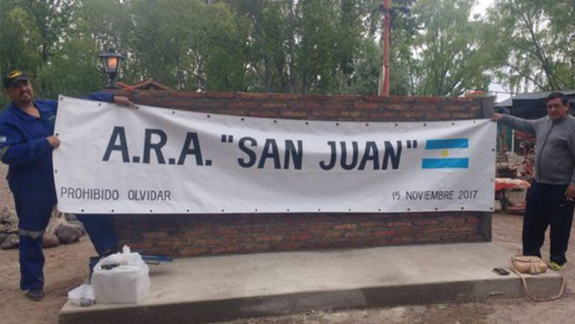 Vista Alegre recordará a los tripulantes del ARA San Juan