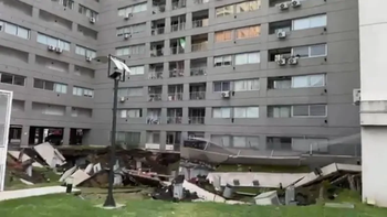 El informe del derrumbe del edificio en Parque Patricios El informe del derrumbe del edificio en Parque Patricios