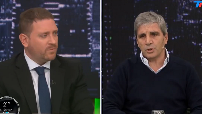 El ministro Luis Caputo se refirió a la situación del dólar