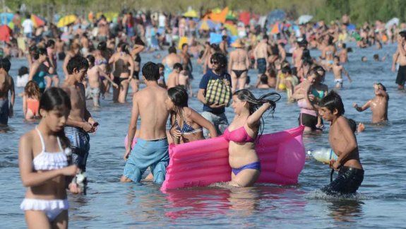 La ciudad vive hoy uno de los días más calurosos