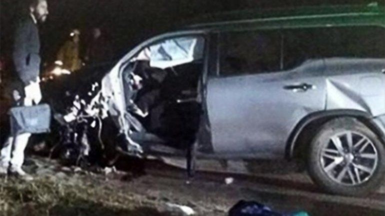 Cuatro muertos en un tremendo choque frontal