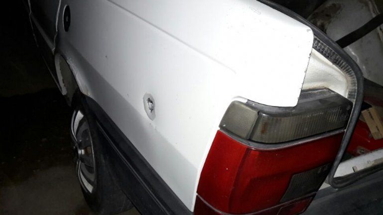 Quedaron en medio de un tiroteo que pudo terminar en tragedia