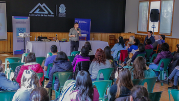 capacitacion convivencia escolar san martin de los andes