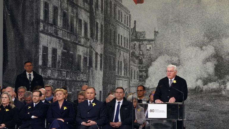 El presidente alemán pidió perdón por crímenes nazis